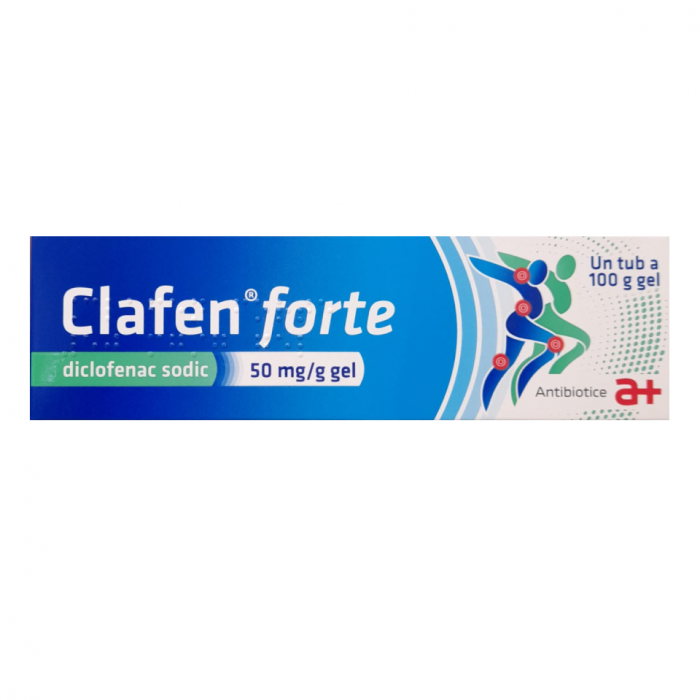 Reumatologie - Clafen forte 50mg/g gel 100g, Antibiotice, sinapis.ro