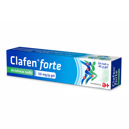 Reumatologie - Clafen forte 50mg/g gel 45g, Antibiotice , sinapis.ro