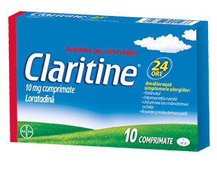 Antihistaminice - Claritine 10 comprimate, sinapis.ro