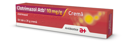 Diverse afectiuni ale pielii - Clotrimazol Atb® 10 mg/g, tub 35g, Antibiotice, sinapis.ro
