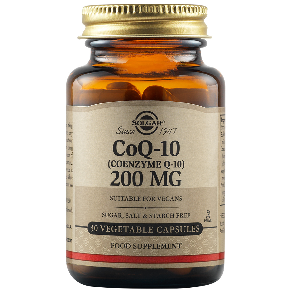  - Coenzima Q10 200 mg, 30 capsule, Solgar, sinapis.ro