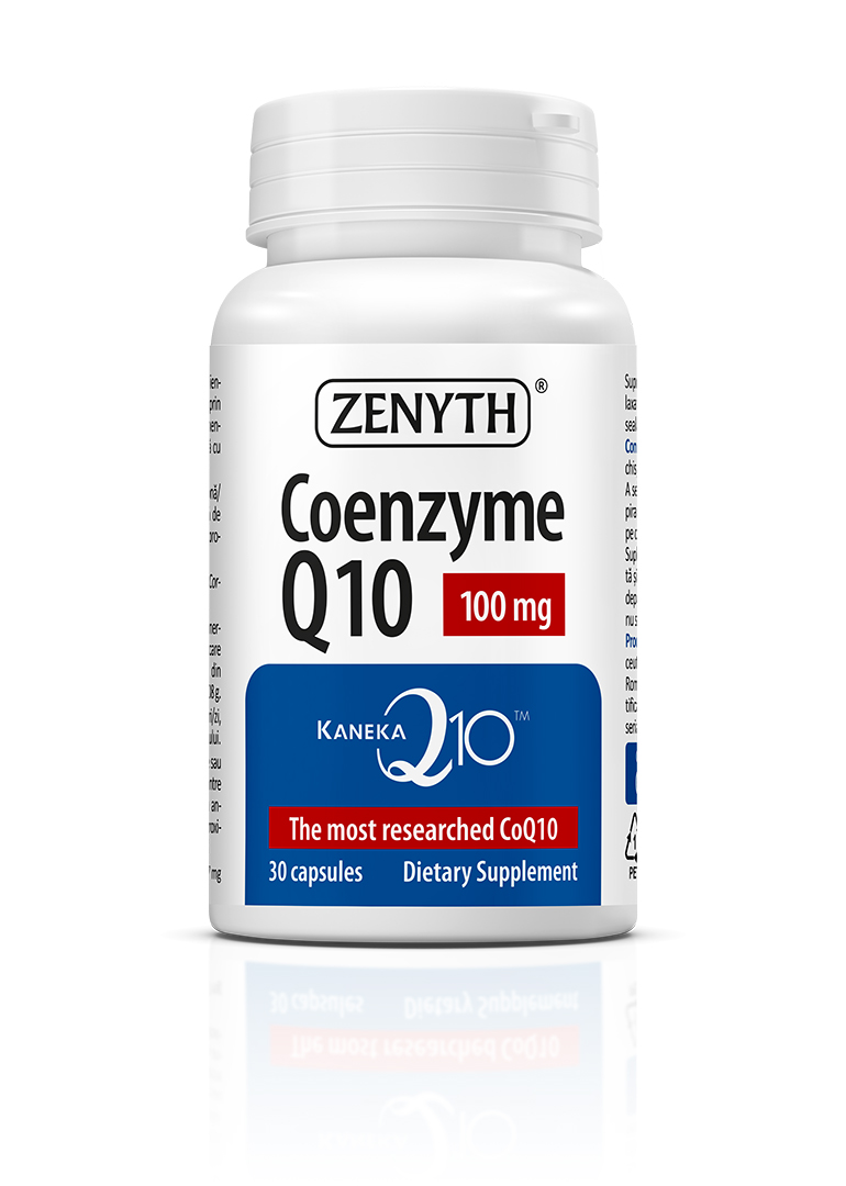 Cardiace-tensiune - Coenzyme Q10 100mg Kaneka, 30 capsule, Zenyth, sinapis.ro
