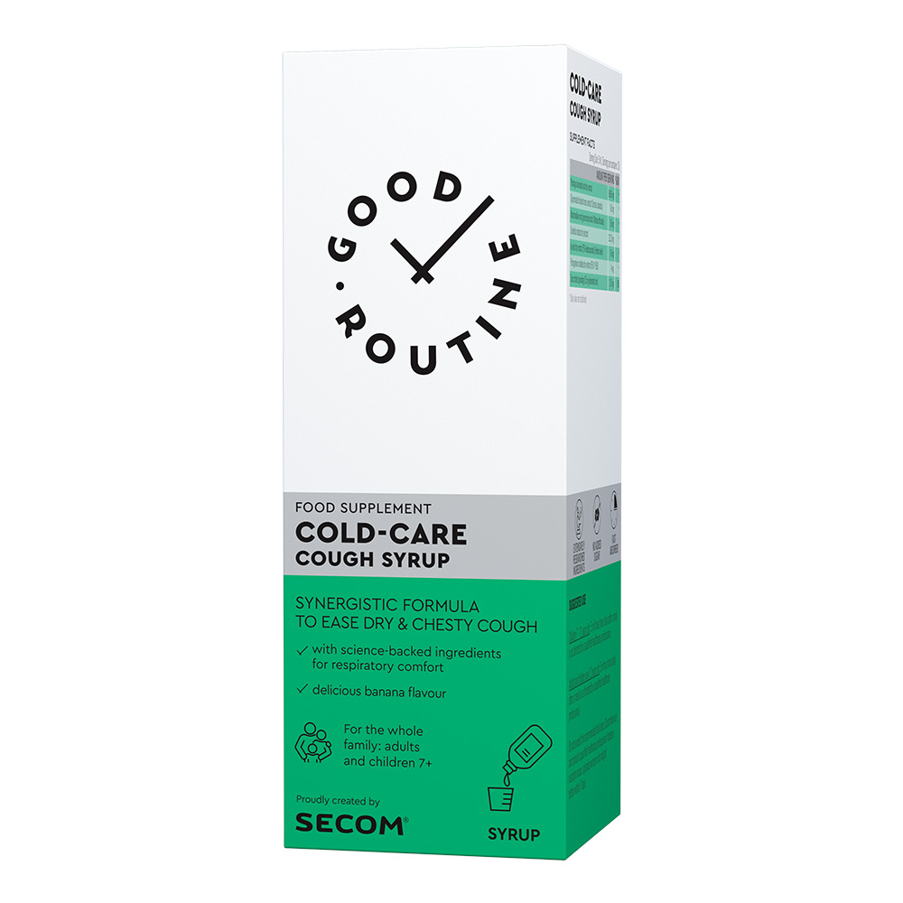Siropuri de tuse - Cold-Care Cough syrup, 150ml, Good Routine, sinapis.ro