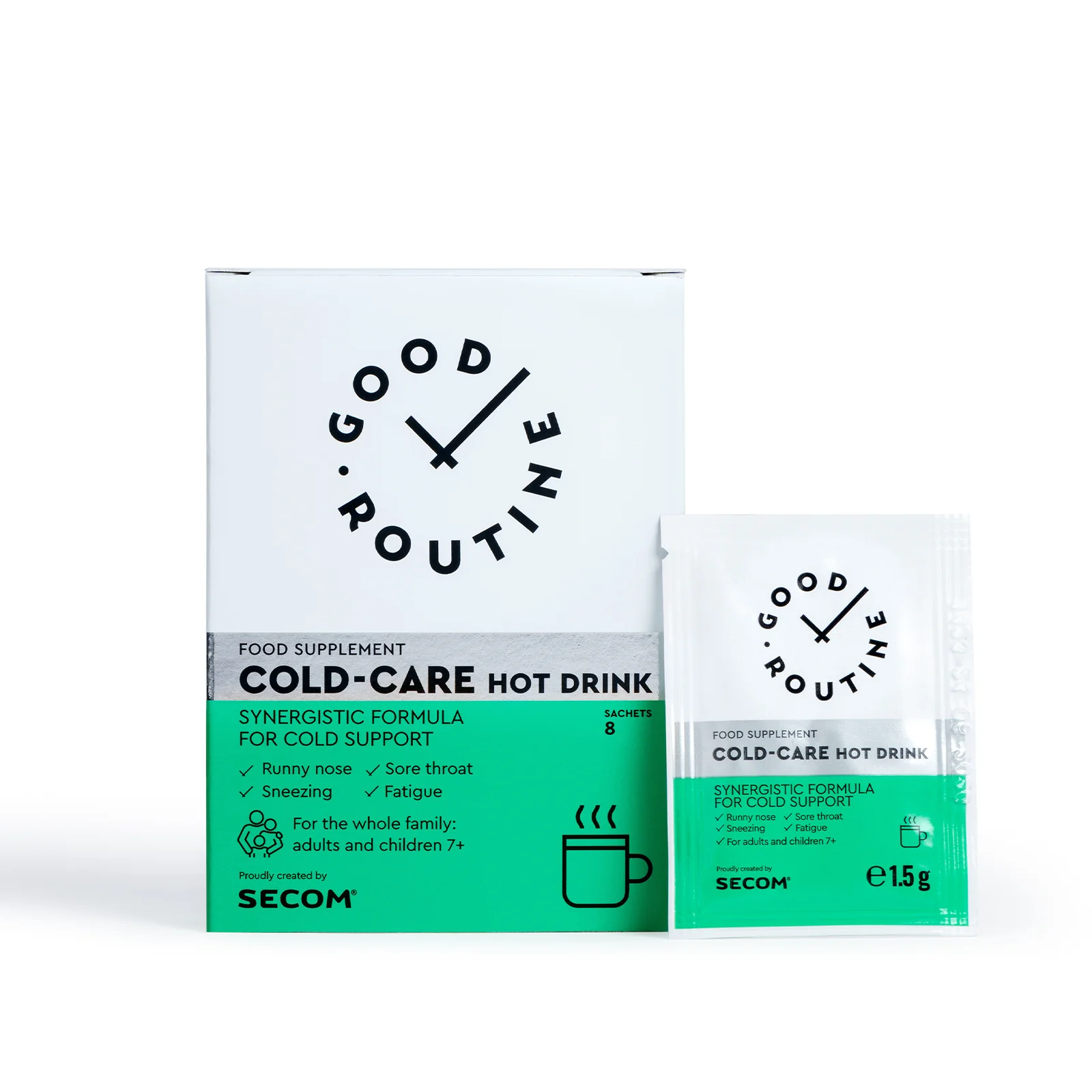 Imunitate - Cold-Care Hot Drink, 8 plicuri, Good Routine , sinapis.ro
