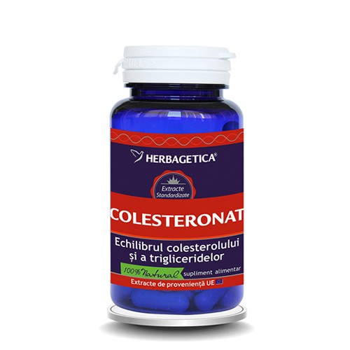 Anticolesterol - Colesteronat 30 capsule, sinapis.ro
