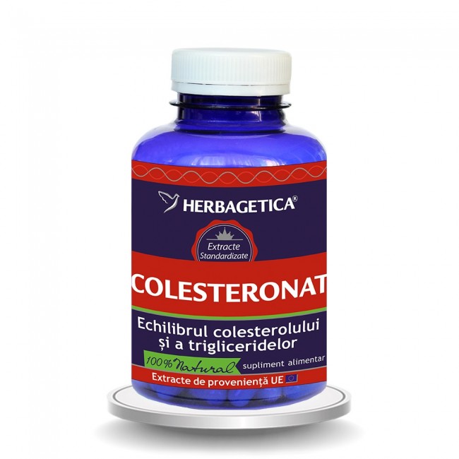 Anticolesterol - Colesteronat
120 capsule, sinapis.ro