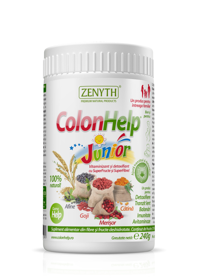 Constipatie - ColonHelp Junior, 240 g, sinapis.ro
