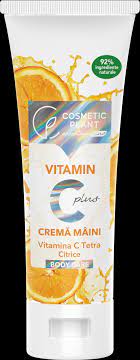 Creme de maini - Cremă de mâini Vitamin C Plus cu Vitamina C Tetra, 75ml, Cosmetic Plant, sinapis.ro