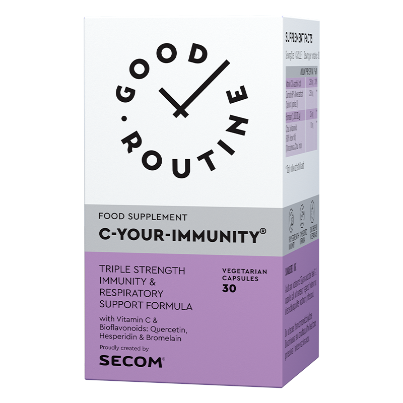 SUPLIMENTE - C-Your-Immunity Good Routine, 30 capsule, Secom, sinapis.ro