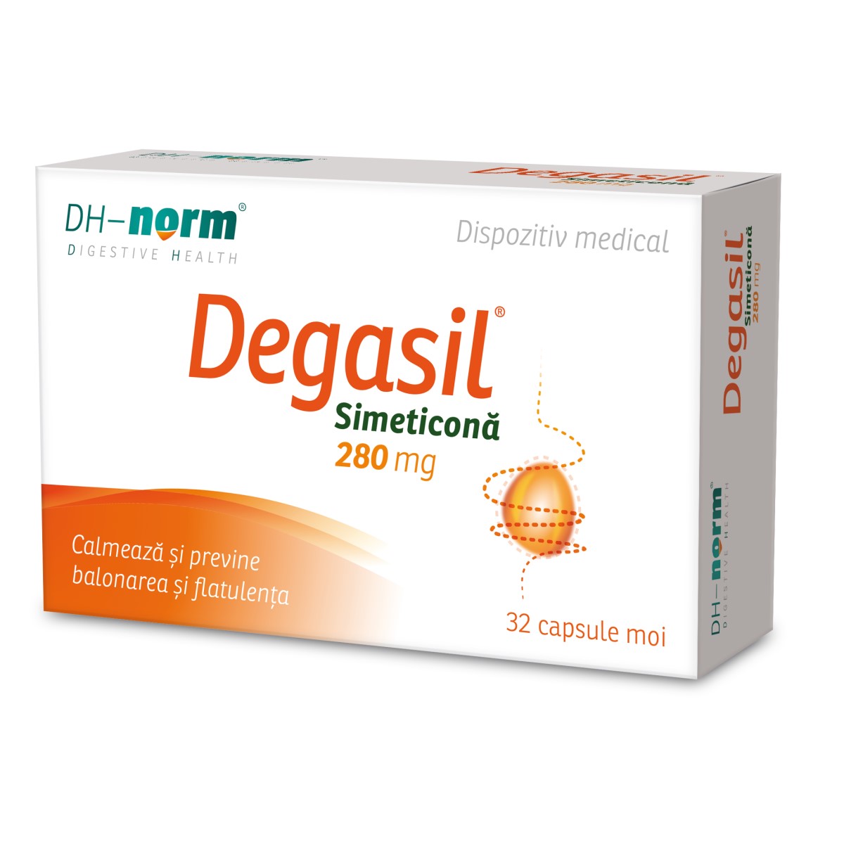 Antiacide - Degasil, 32 capsule, Walmark, sinapis.ro