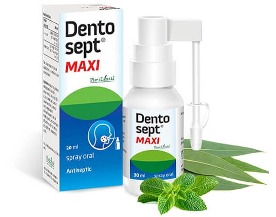 Tratamente bucale - Dentosept Maxi, spray, 30 ml, PlantExtrakt, sinapis.ro
