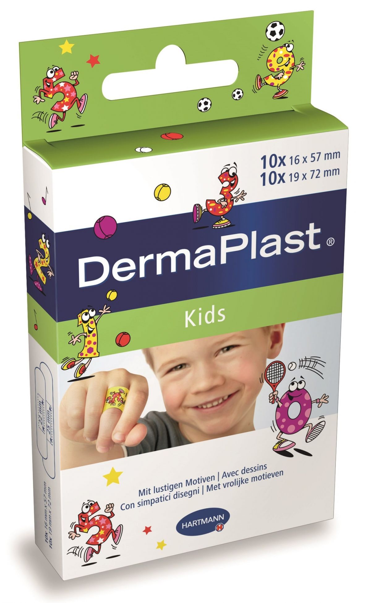 Plasturi si pansamente - DermaPlast kids plasturi, 20 bucati, Hartman    , sinapis.ro