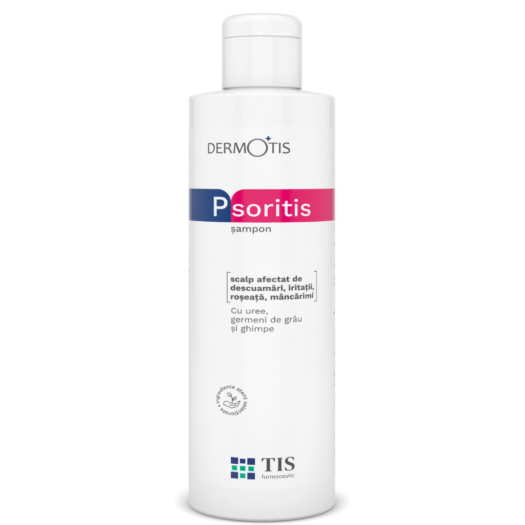 Sampon - Dermotis Psoritis șampon cu uree 10%, 100 ml, Tis, sinapis.ro