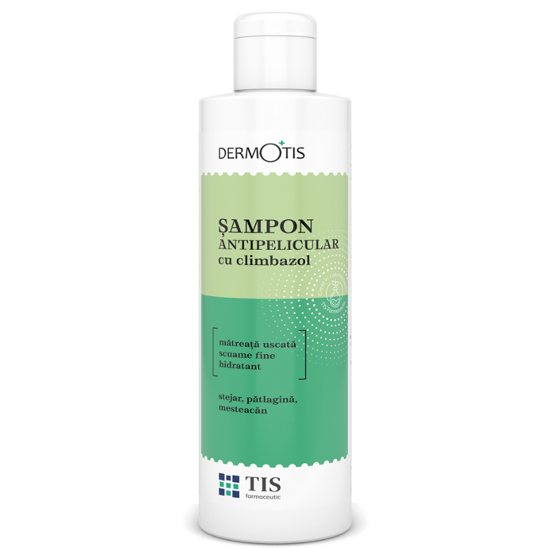 Sampon - Dermotis șampon antipelicular cu climbazol, 150 ml, Tis, sinapis.ro