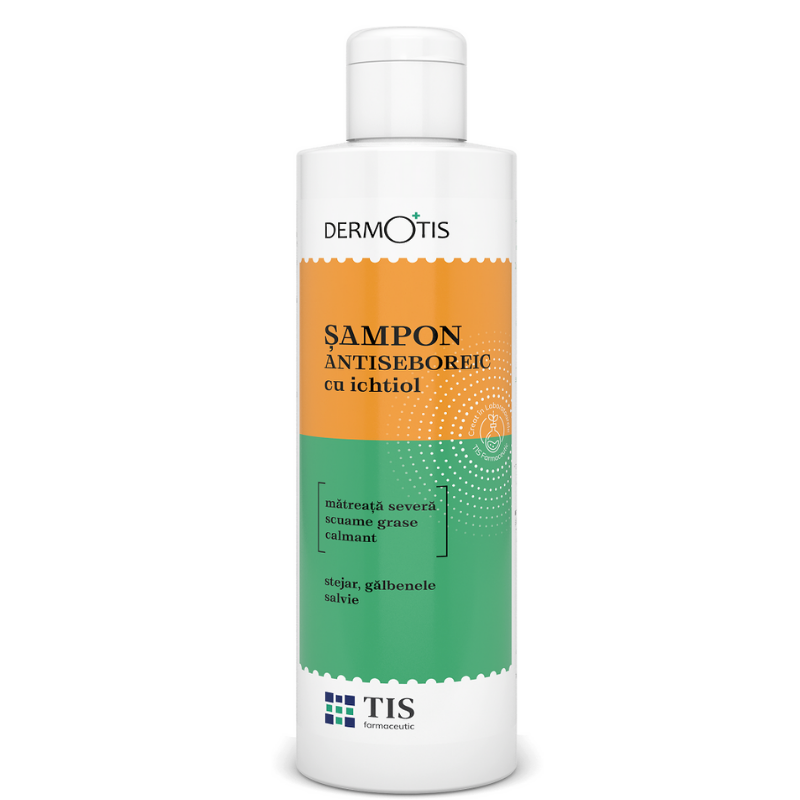Sampon - Dermotis șampon antiseboreic, 100 ml, Tis, sinapis.ro