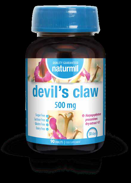 ANTIOXIDANTI - Devil’s Claw 500 mg, 90 tablete, sinapis.ro