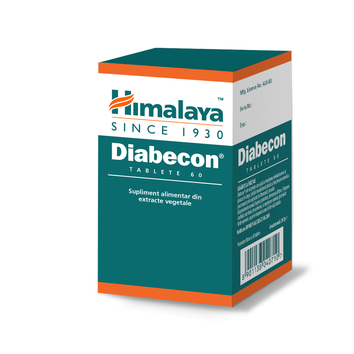 Suplimente diabet - Diabecon, 60 tablete, Himalaya, sinapis.ro