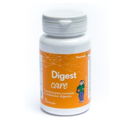 Enzime digestive - Digest care, 30 comprimate, Pharmex, sinapis.ro