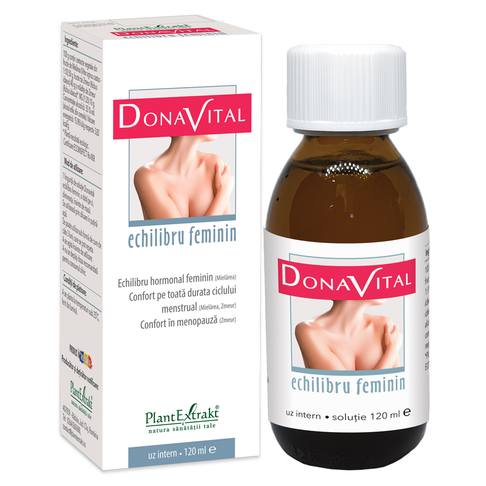 Tratamente - Donavital, Echilibru feminin, 120ml, PlantExtrakt, sinapis.ro