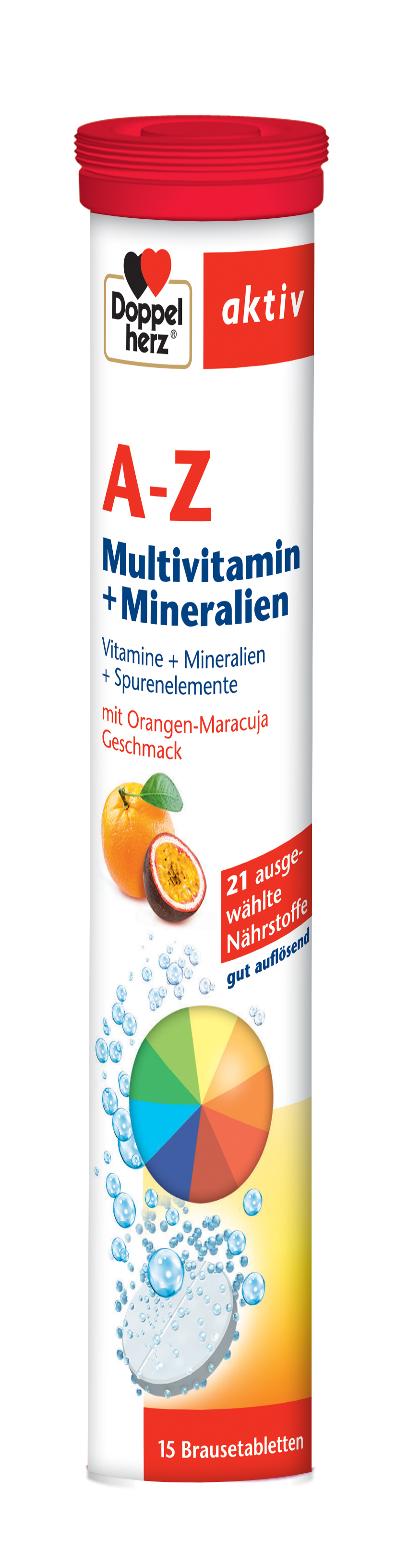 Uz general - Doppelherz Aktiv A-Z Vitamine + Minerale + Microelemente, 15 comprimate efervescente, sinapis.ro