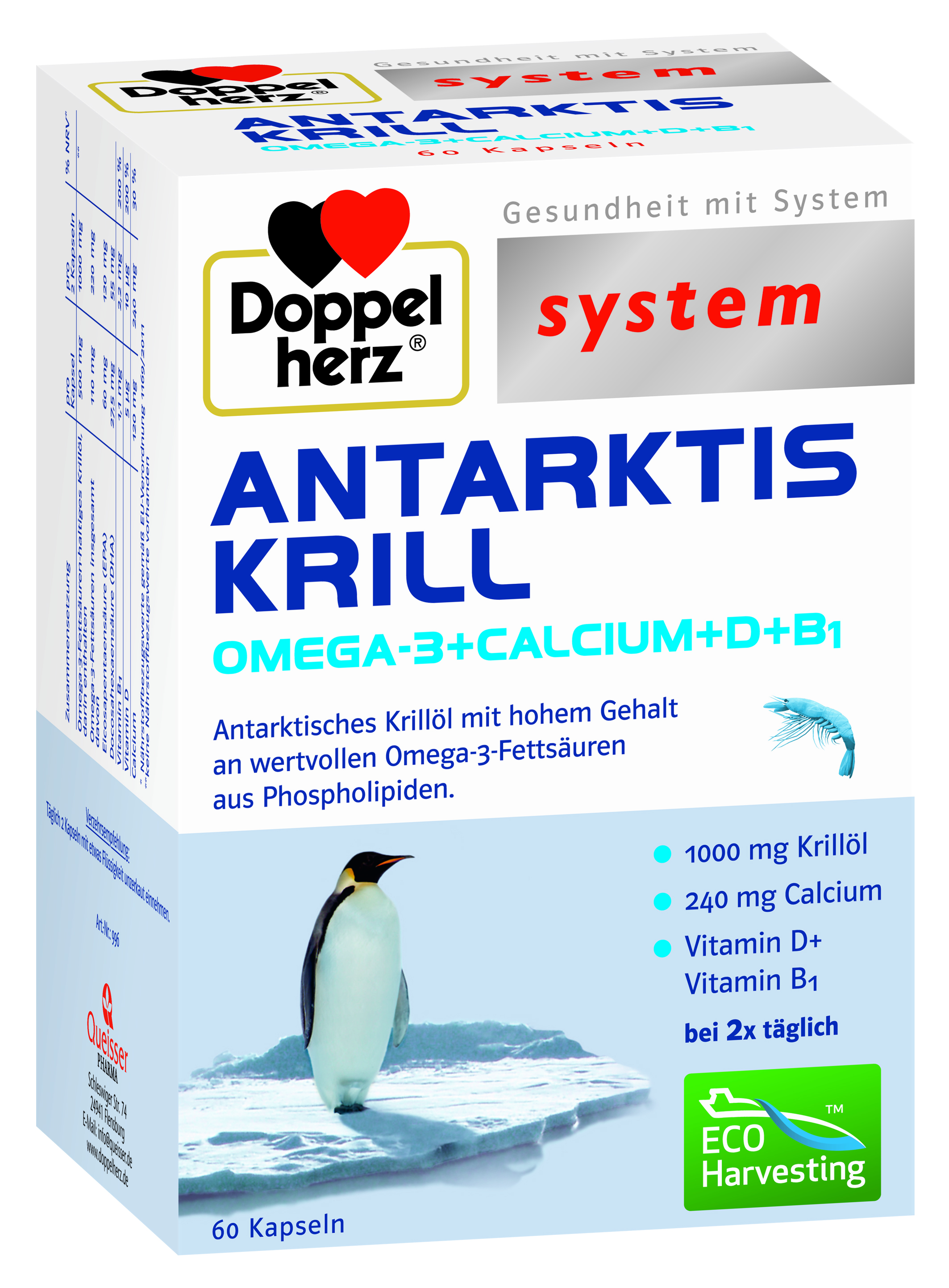 Anticolesterol - Doppelherz system Krill Antarctic, sinapis.ro