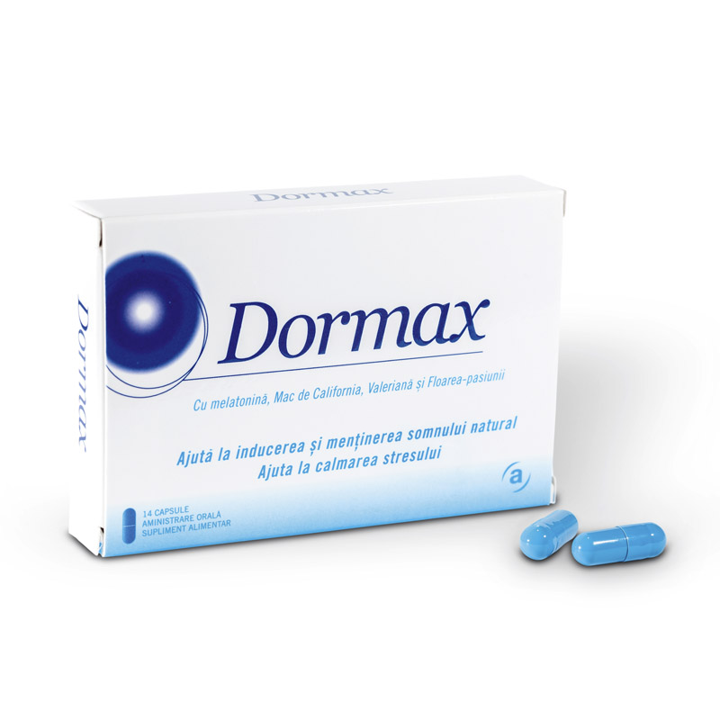 Sedative - Dormax 14 capsule, sinapis.ro