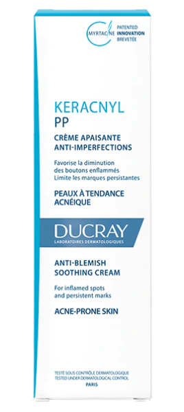 Creme si geluri de fata - Ducray keracnyl pp+ crema anti-acnee 30ml