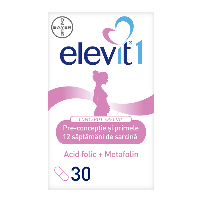 Prenatal - Elevit 1, 30 comprimate, sinapis.ro