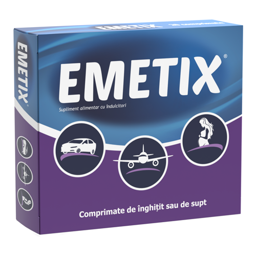 AFECTIUNI DIGESTIVE - Emetix 30 comprimate, Fiterman, sinapis.ro