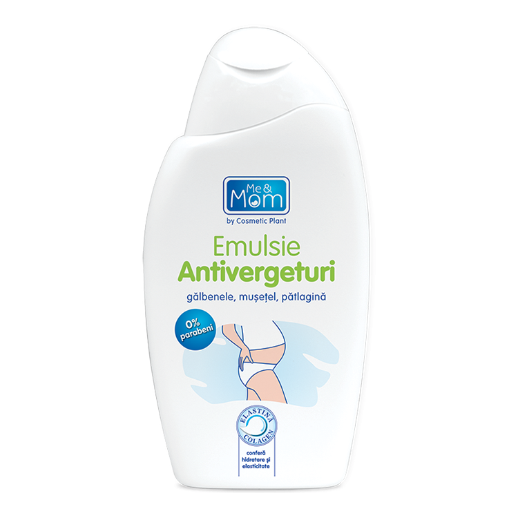 Anticelulitice - Emulsie antivergeturi Me&Mom, 200ml, Cosmetic Plant, sinapis.ro