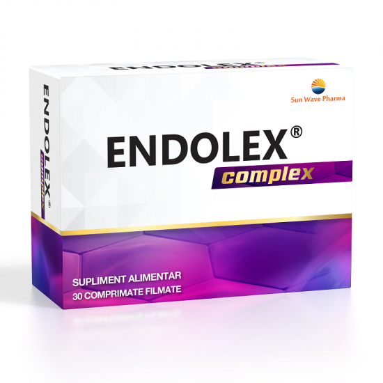 Articulatii si sistem osos - Endolex Complex, 30 comprimate filmate, Sun Wave Pharma, sinapis.ro