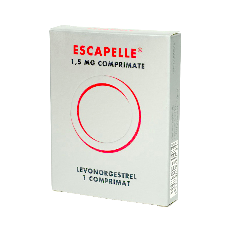 Anticonceptionale - Escapelle, 1.5mg, 1 comprimat, Gedeon Richter, sinapis.ro