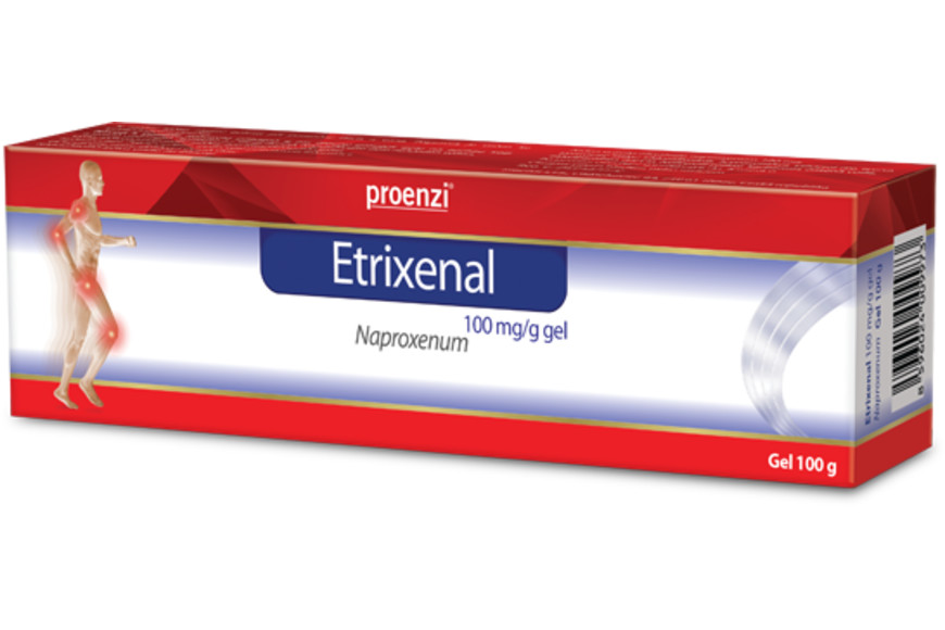 Dureri musculare - Etrixenal gel,100mg/g, 55g, Walmark, sinapis.ro