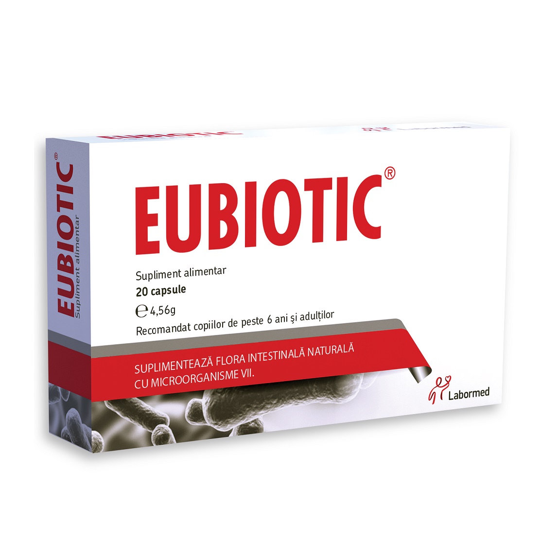 Probiotice si Prebiotice - Eubiotic, 20 capsule, Labormed, sinapis.ro