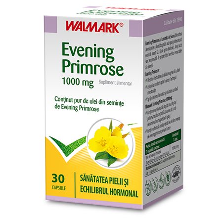 SUPLIMENTE - Evening Primrose 1000mg, 30 tablete, Walmark, sinapis.ro