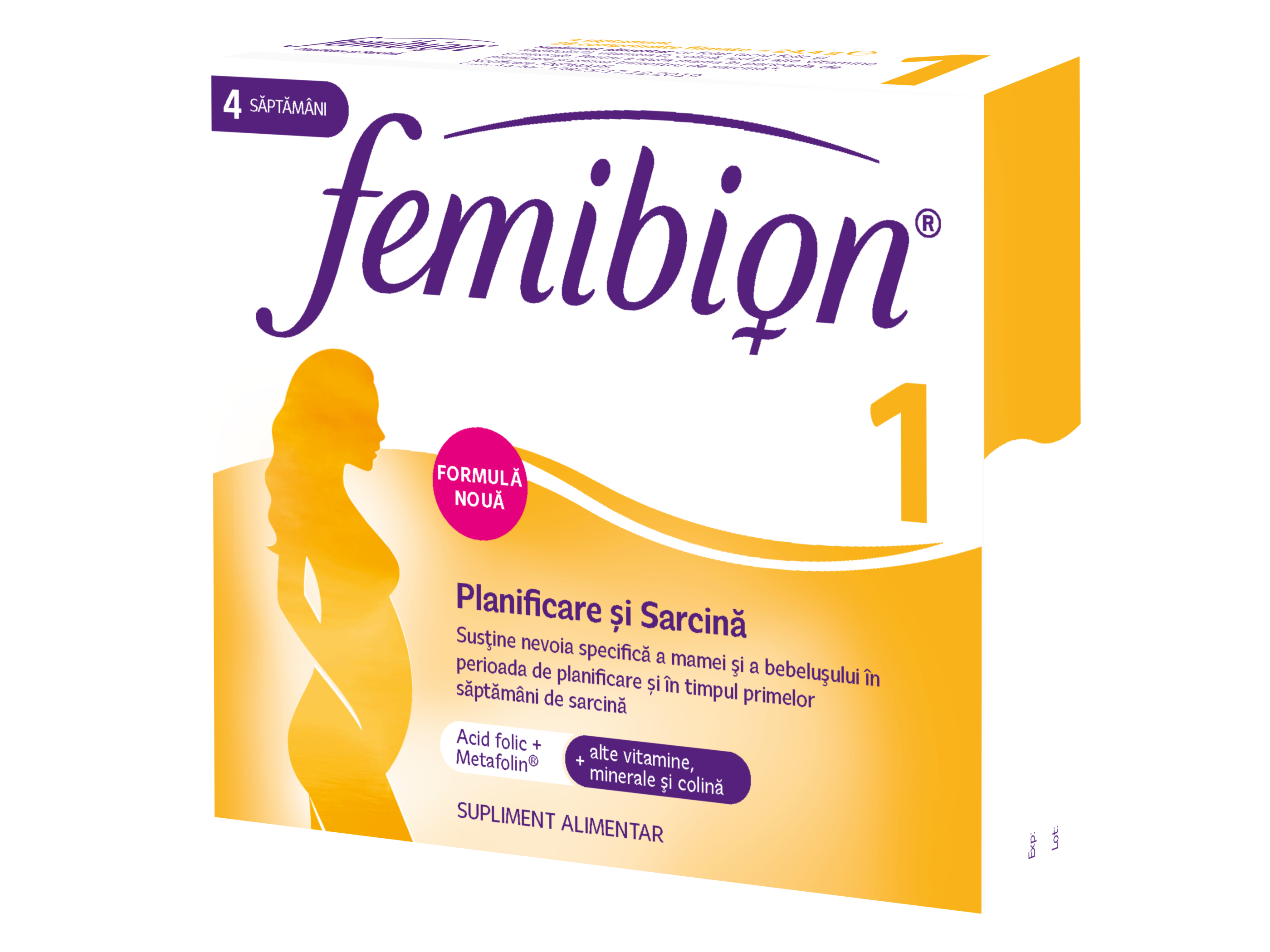 INGRIJIRE MAMA - Femibion® 1 - Planificare și Sarcină, 28 comprimate, sinapis.ro
