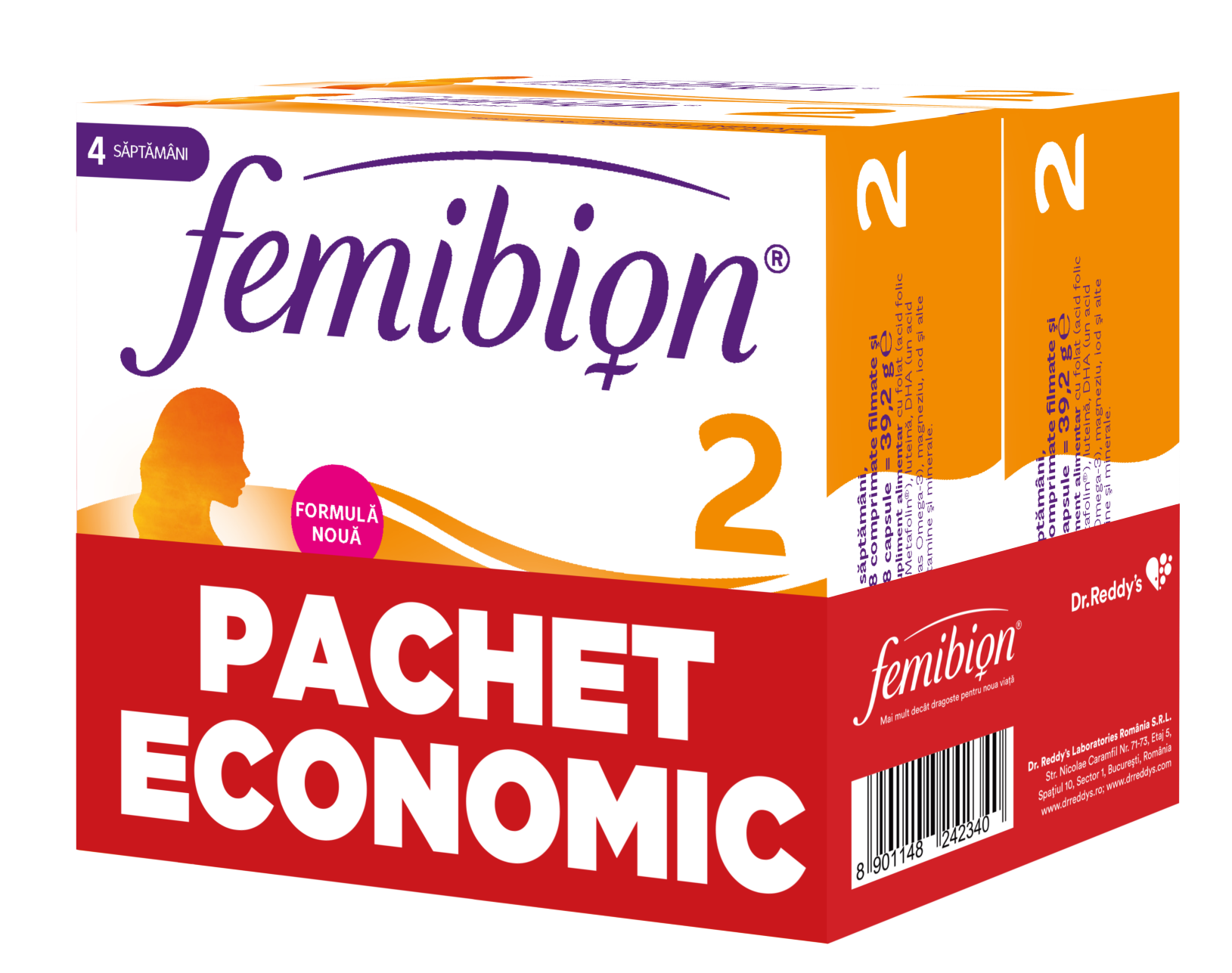 Suplimente - Femibion 2 sarcina si alaptare Pachet promotional 1+1