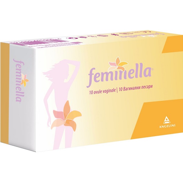 Ingrijire avansata - Feminella, 10 ovule, Angelini, sinapis.ro
