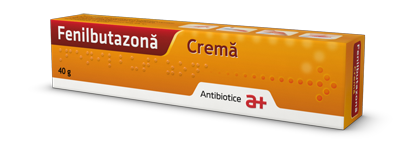 Articulatii si sistem osos - Fenilbutazona crema 40 mg/g, tub 40g, Antibiotice, sinapis.ro