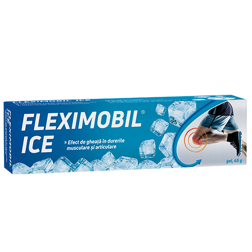 Articulatii si sistem osos - Fleximobil Ice gel, 45g, Look Ahead, sinapis.ro