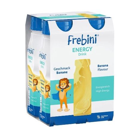 Copii - Frebini Energy banane, băutura energizantă, 4 x 200ml, Fresenius Kabi, sinapis.ro