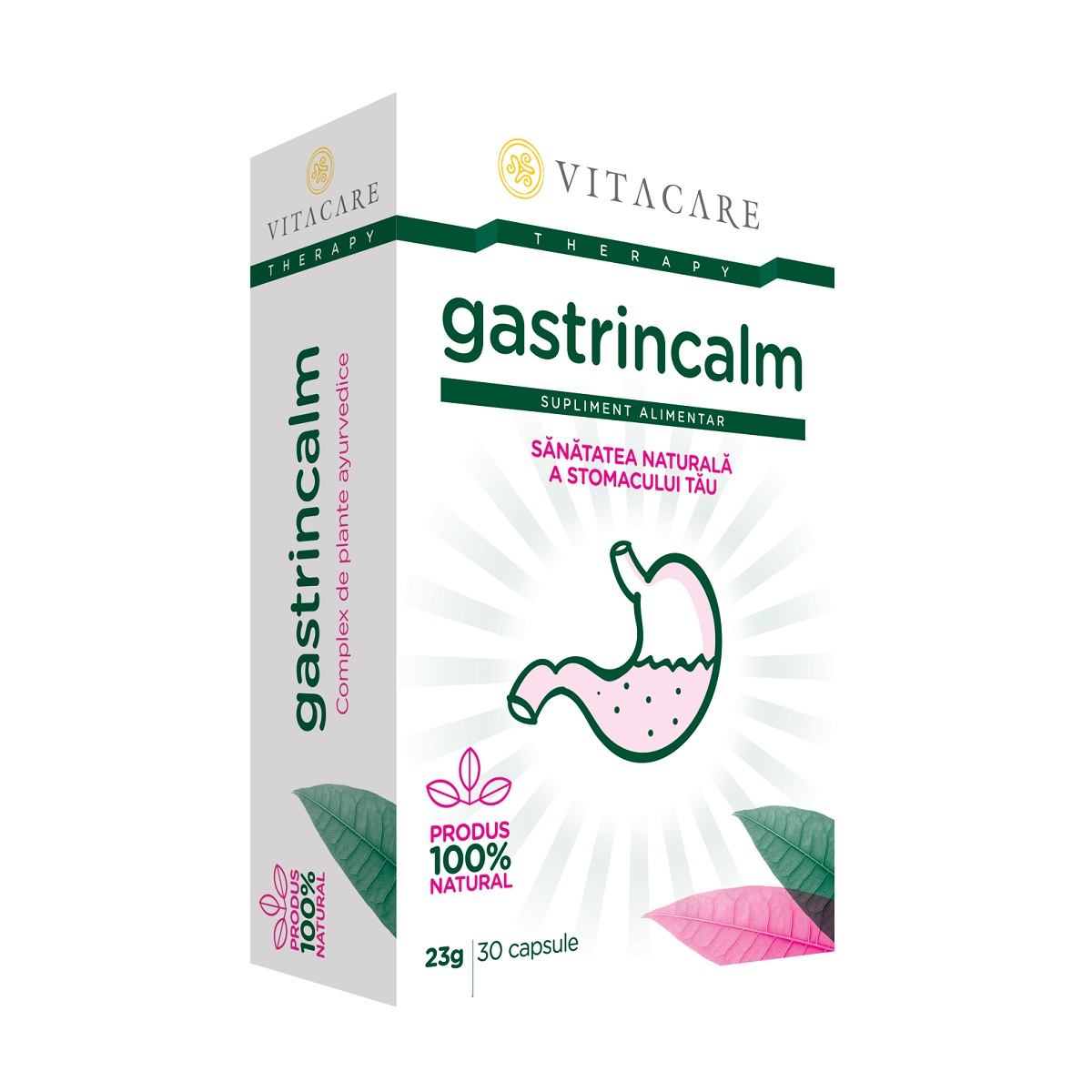 Antiacide - Gastrincalm, 30 capsule, Vitacare, sinapis.ro