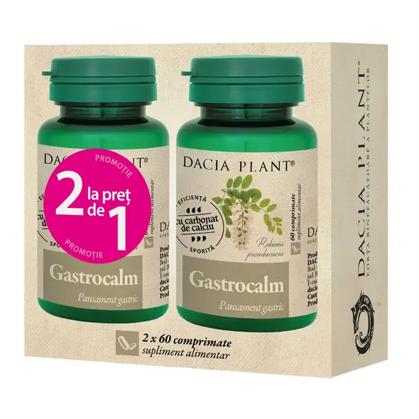 Antispastice - Gastrocalm, 120 comprimate, Dacia Plant, sinapis.ro