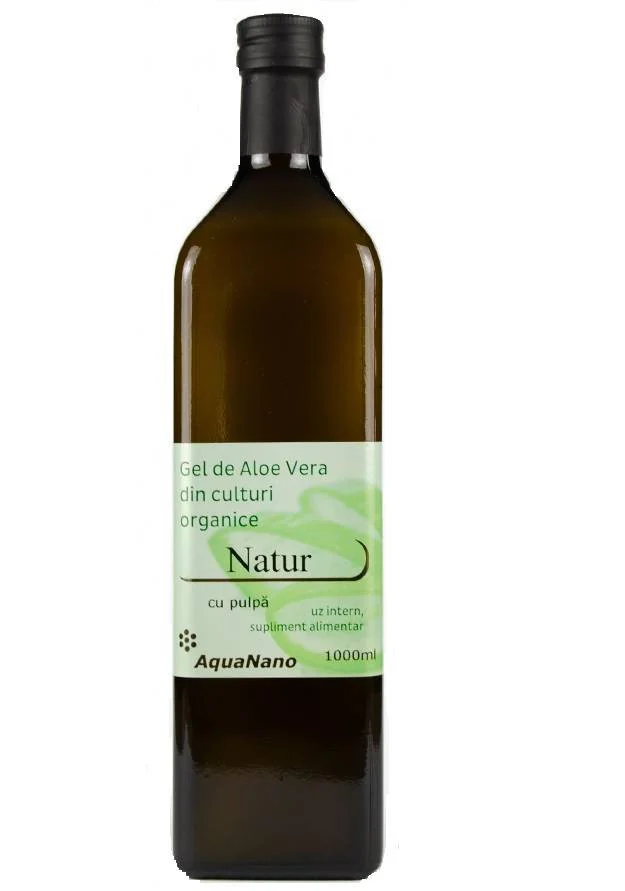 Uz general - Gel Organic de Aloe Vera Natur 1L Aghoras                    , sinapis.ro