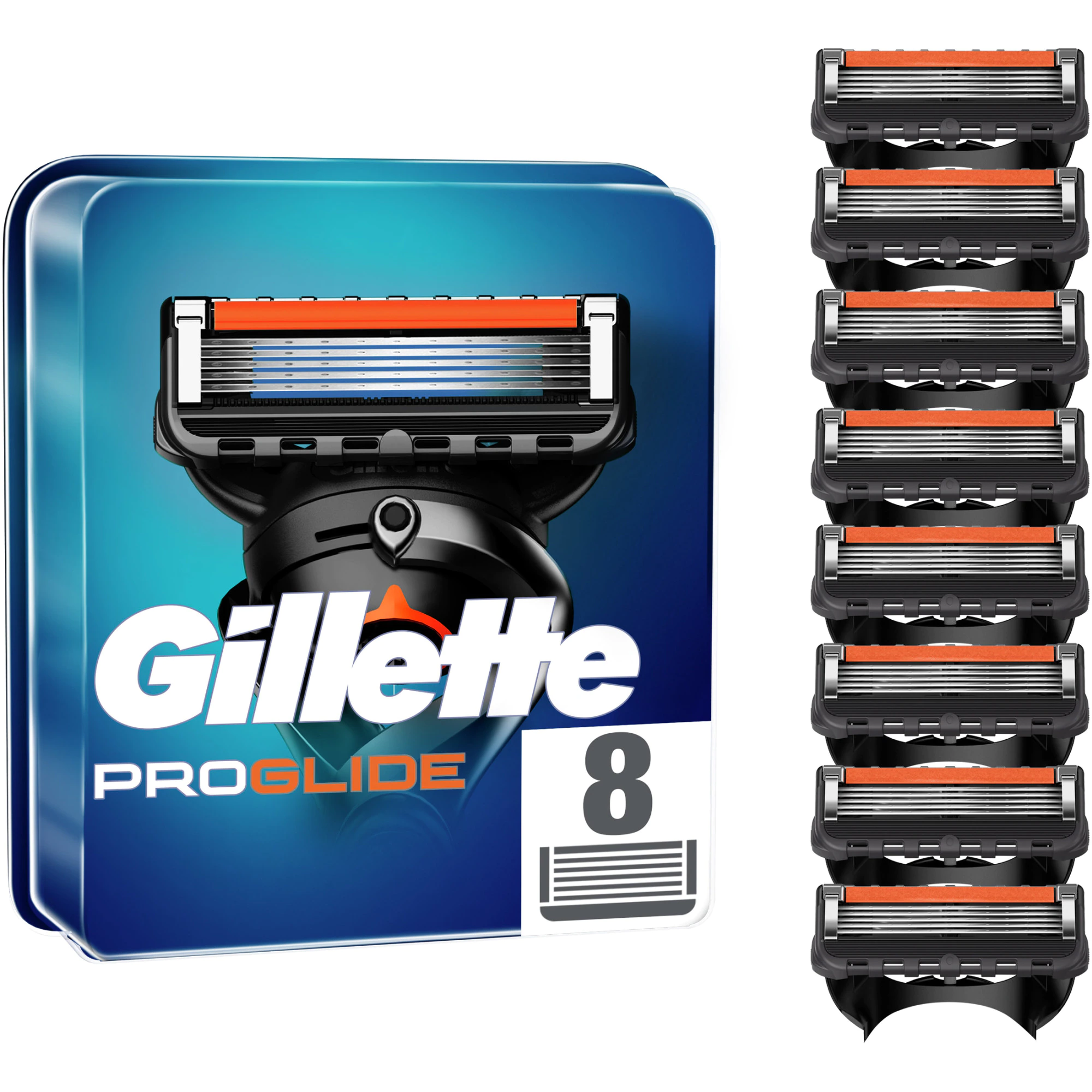 Produse ras - Gillette Rezerva aparat fusion proglide man set 8, Procter & Gamble, sinapis.ro