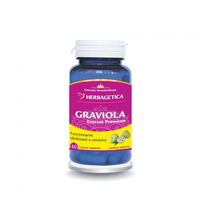 IMUNOMODULATOARE - Graviola extract premium
60 capsule, sinapis.ro