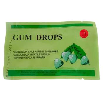 Raceala si gripa - Gum drops, 40gr, Naturalia Diet, sinapis.ro