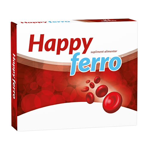 Uz general - Happy Ferro, 30 capsule, sinapis.ro