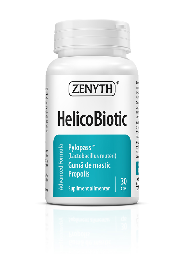 Antiacide - Helicobiotic, 30 capsule, Zenyth , sinapis.ro