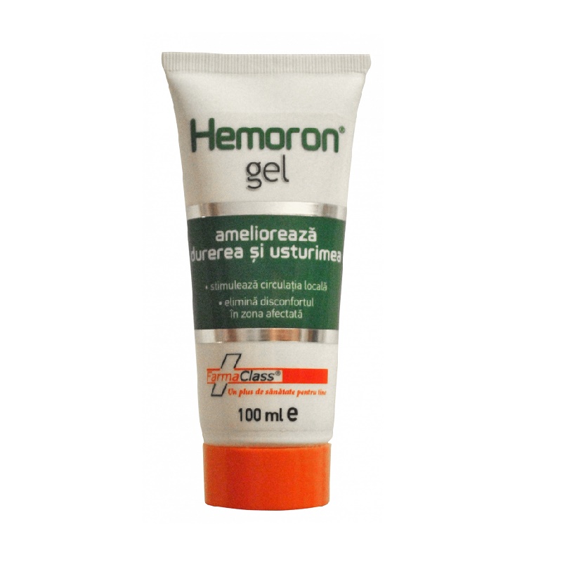 Hemoroizi - Hemoron 100ml gel, FarmaClass, sinapis.ro